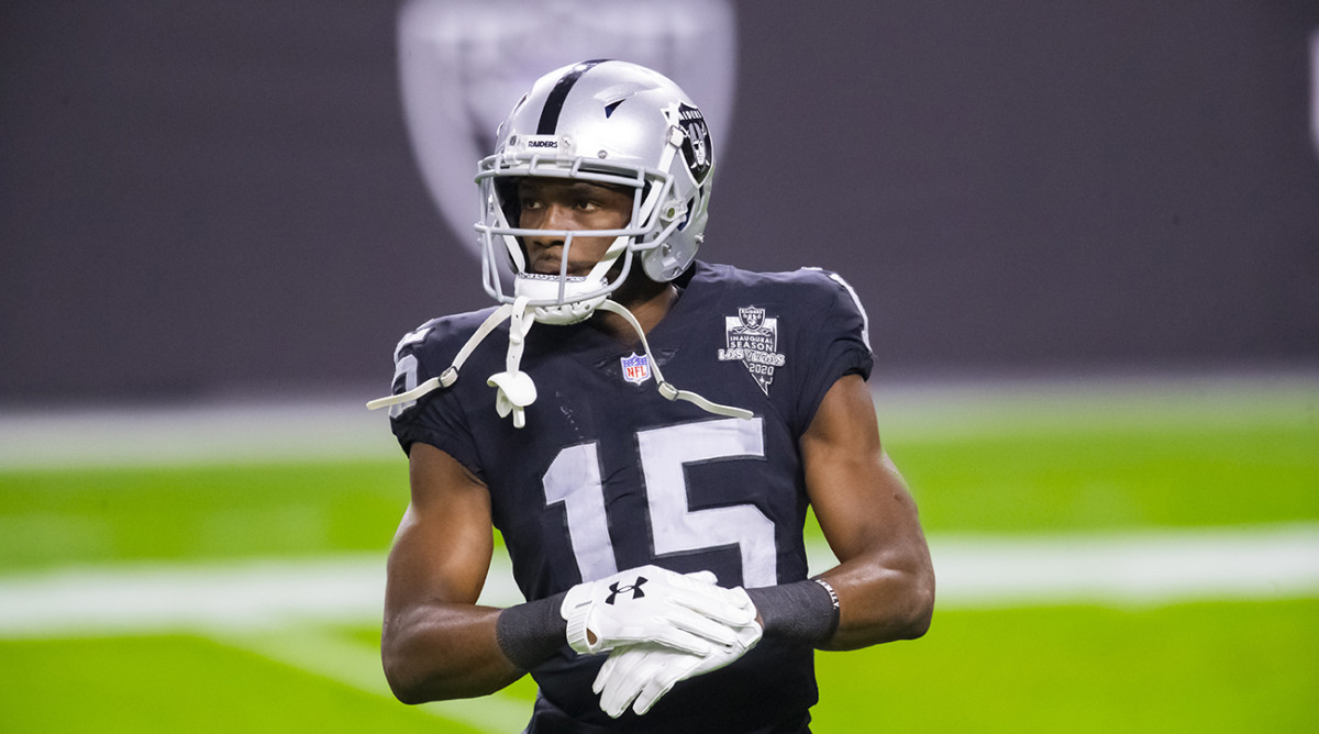 Nelson Agholor with the Raiders.